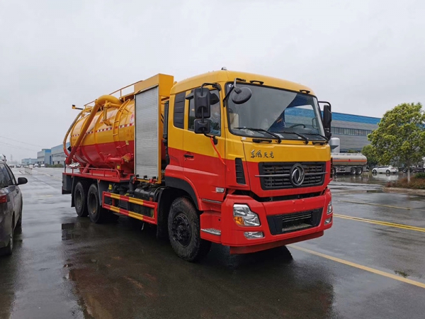 東風(fēng)天龍21方 清洗吸污車(chē)